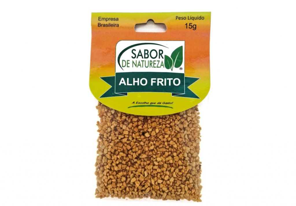 Cartela Alho Frito Sabor De Natureza